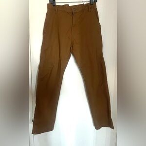 Dickies FLEX Regular-Fit Straight-Leg Tough Max Duck Cargo Pants Brown 32x30
